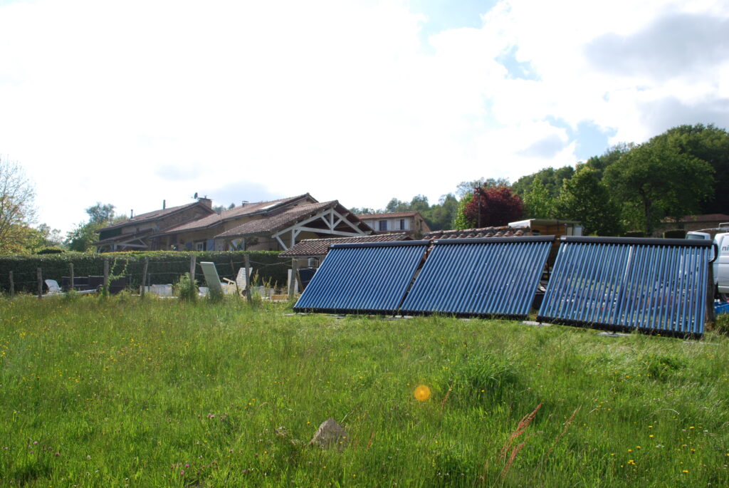 Energieneutraal buitenzwembad in Frankrijk